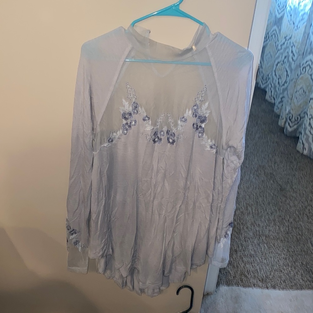 Free people lace detail